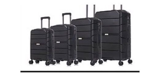 Black Aluminum Frame Suitcase